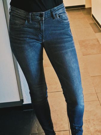 Marc O’Polo Damenjeans W26/L32 - Slim Fit, grau