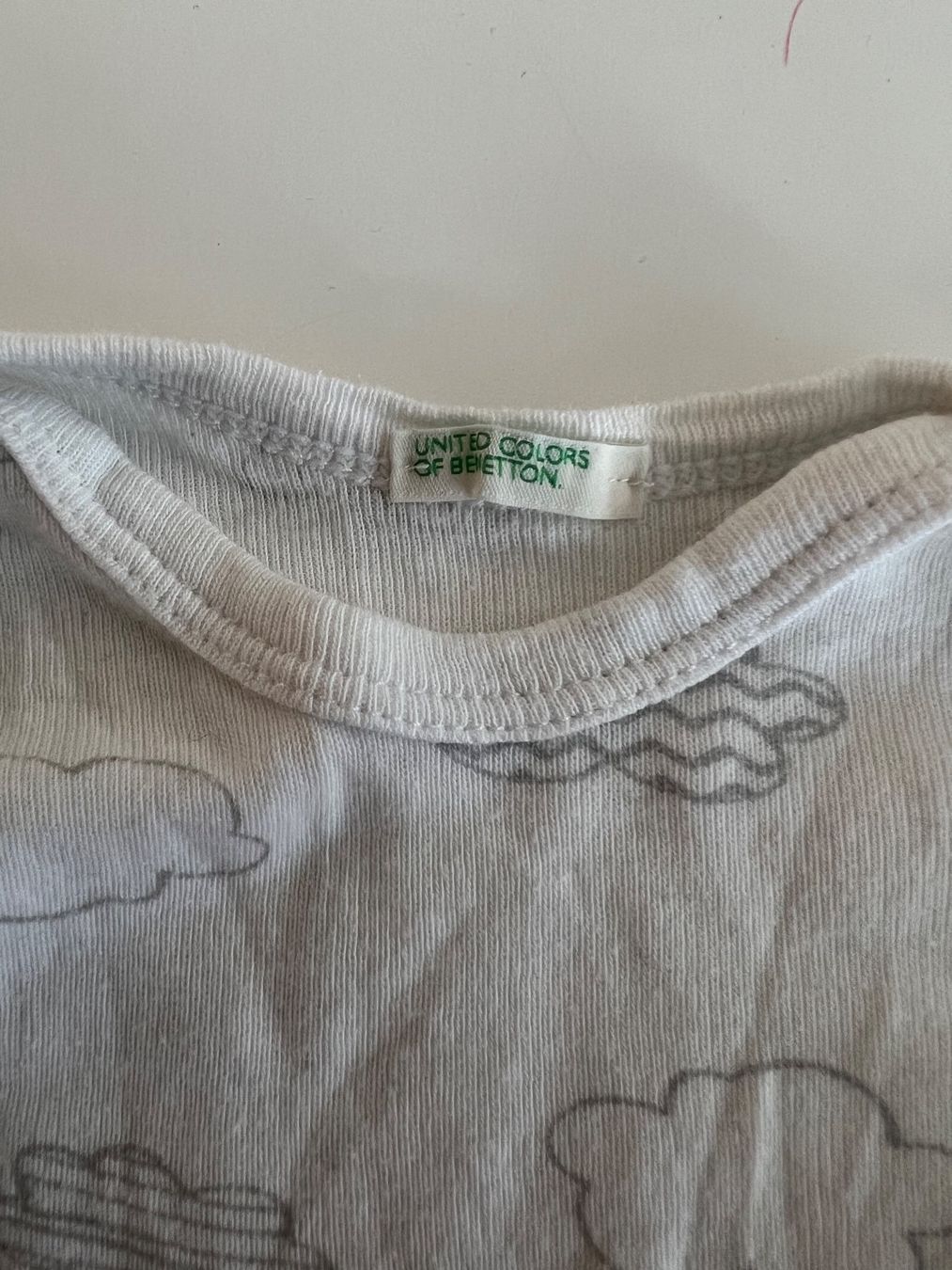 Benetton Unterwäsche: Langarm Body von Benetton Gr. 62 – Gebraucht aus Thun von Siladi 1
