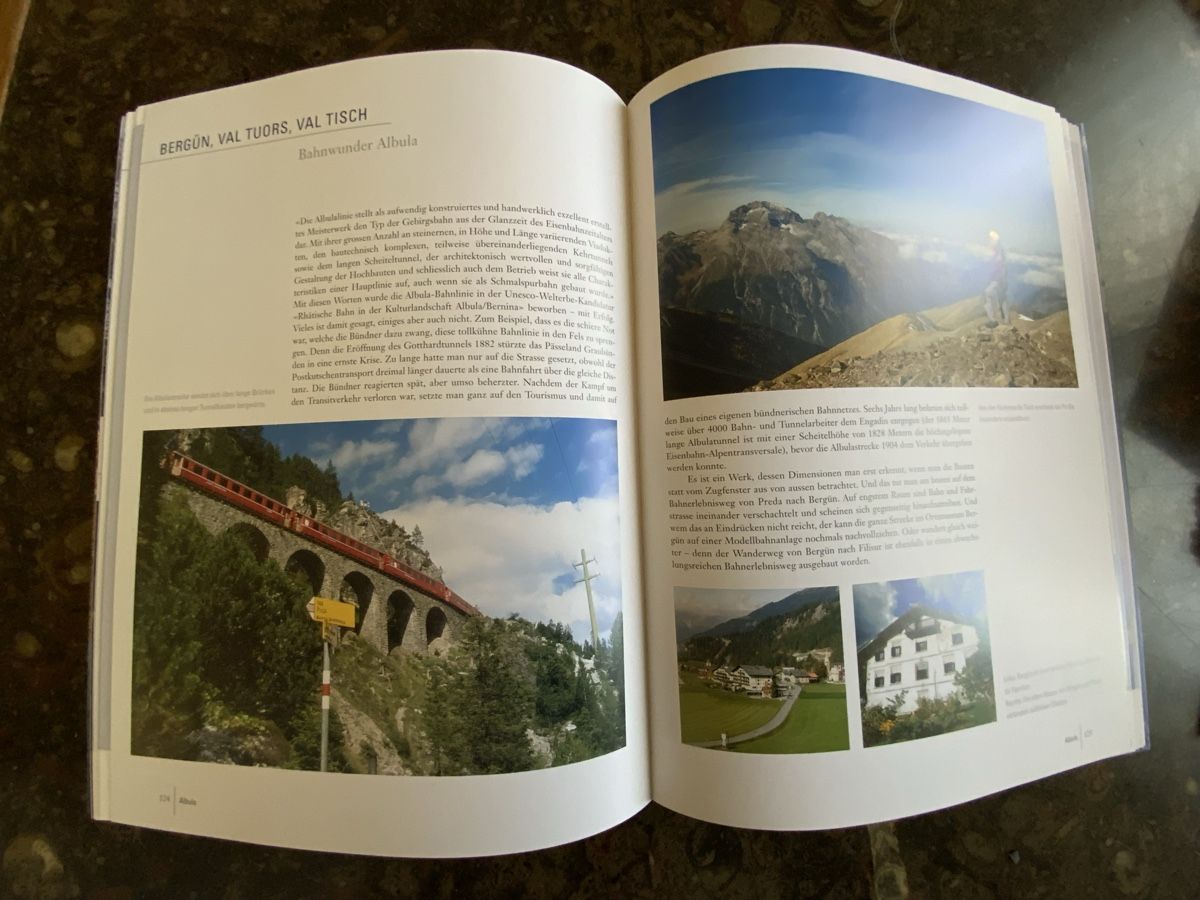 Libri: Grosses Wanderbuch Graubünden - über 300 Wandervorschläge – Usato da Vinelz venduto da Viewfinder84 3
