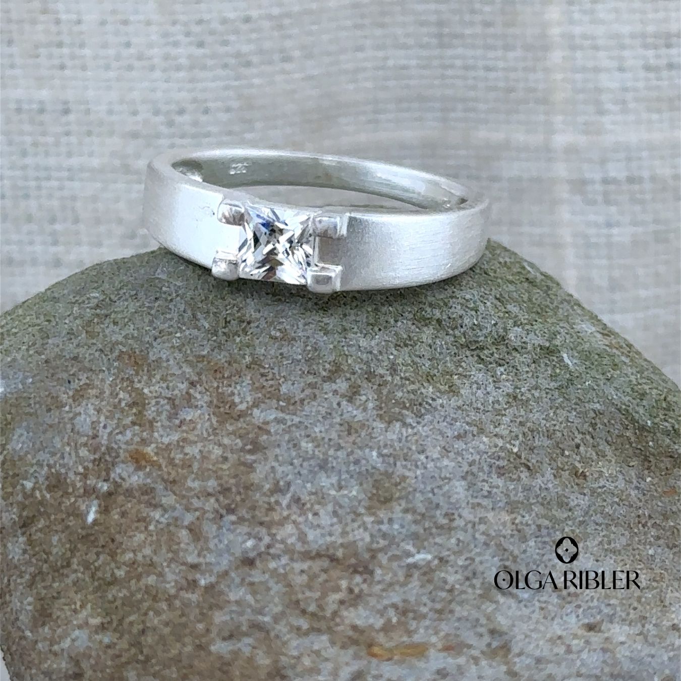 Olga Ribler Ringe: Silberring mit Topas, Gr. 52 – Neu (gemäss Beschreibung) aus Luzern von MonikaS03 4
