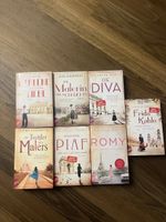 Bücher der Reihe „Mutige Frauen zwischen Kunst und Liebe“