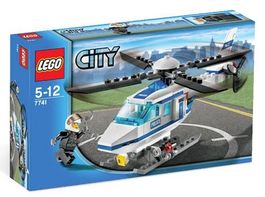 Lego City 7741 / hélicoptère de police