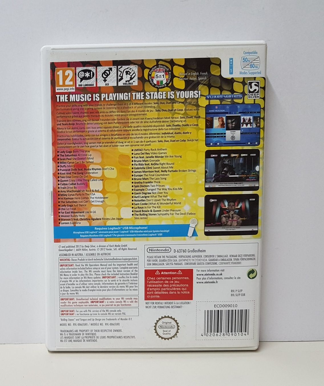 Nintendo Giochi: Wii  Let's Sing the Sing – Usato da Schüpfheim venduto da Game-Paradis 2
