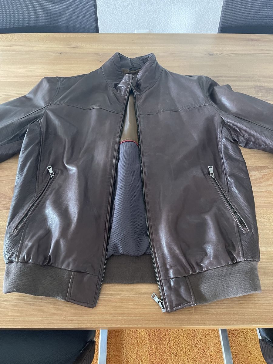 Manor Giacche: Lederjacke Herren – Nuovo (secondo la descrizione) da Weingarten-Kalth venduto da 53solti 7