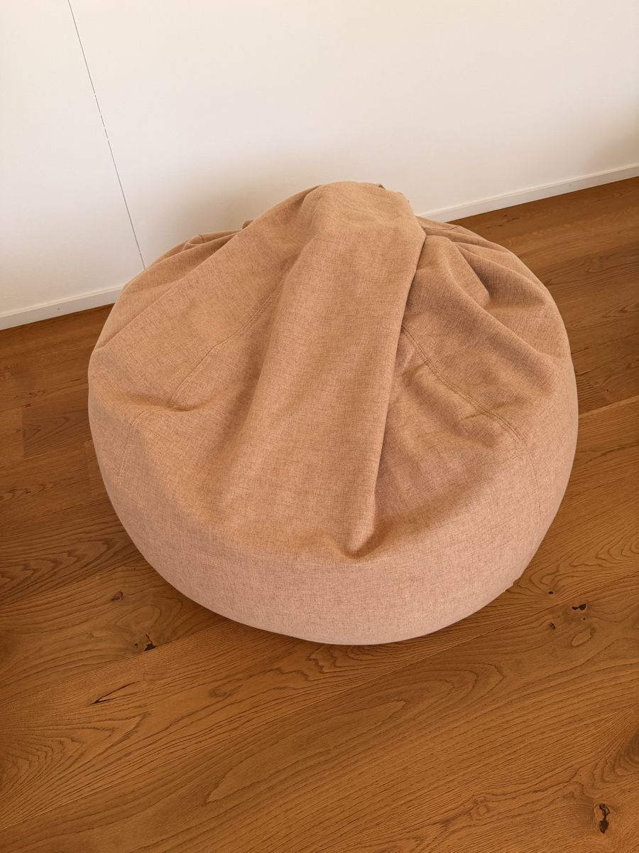 Poltrone: Sitzsack braun Stoff wenig benutzt  – Usato da Herrenschwanden venduto da Schimar81