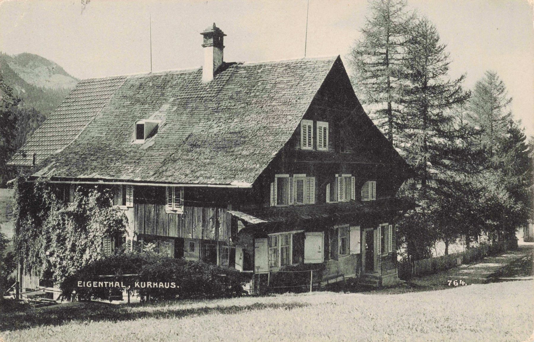 Cartoline postali: Eigenthal Kurhaus – Usato da Biasca venduto da Blenio71