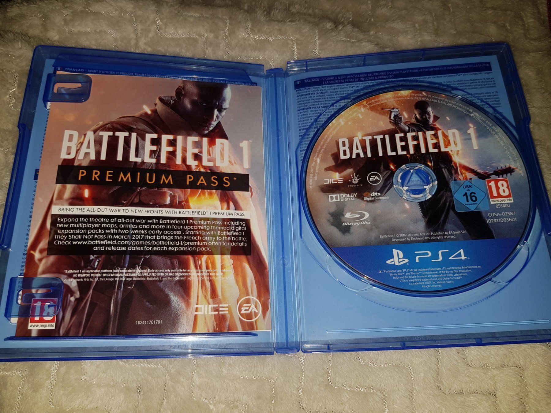 Sony Giochi: BATTLEFIELD 1 für Ps4 – Usato da Emmenbrücke venduto da prisan_LU 1