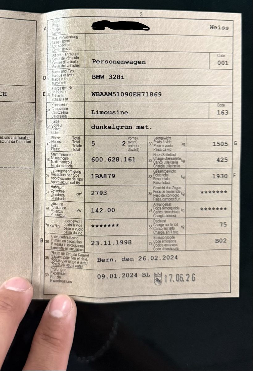 BMW Automobili: Bmw 328i | Frisch MFK – Usato da Belp venduto da Dominik.Rudolf 8