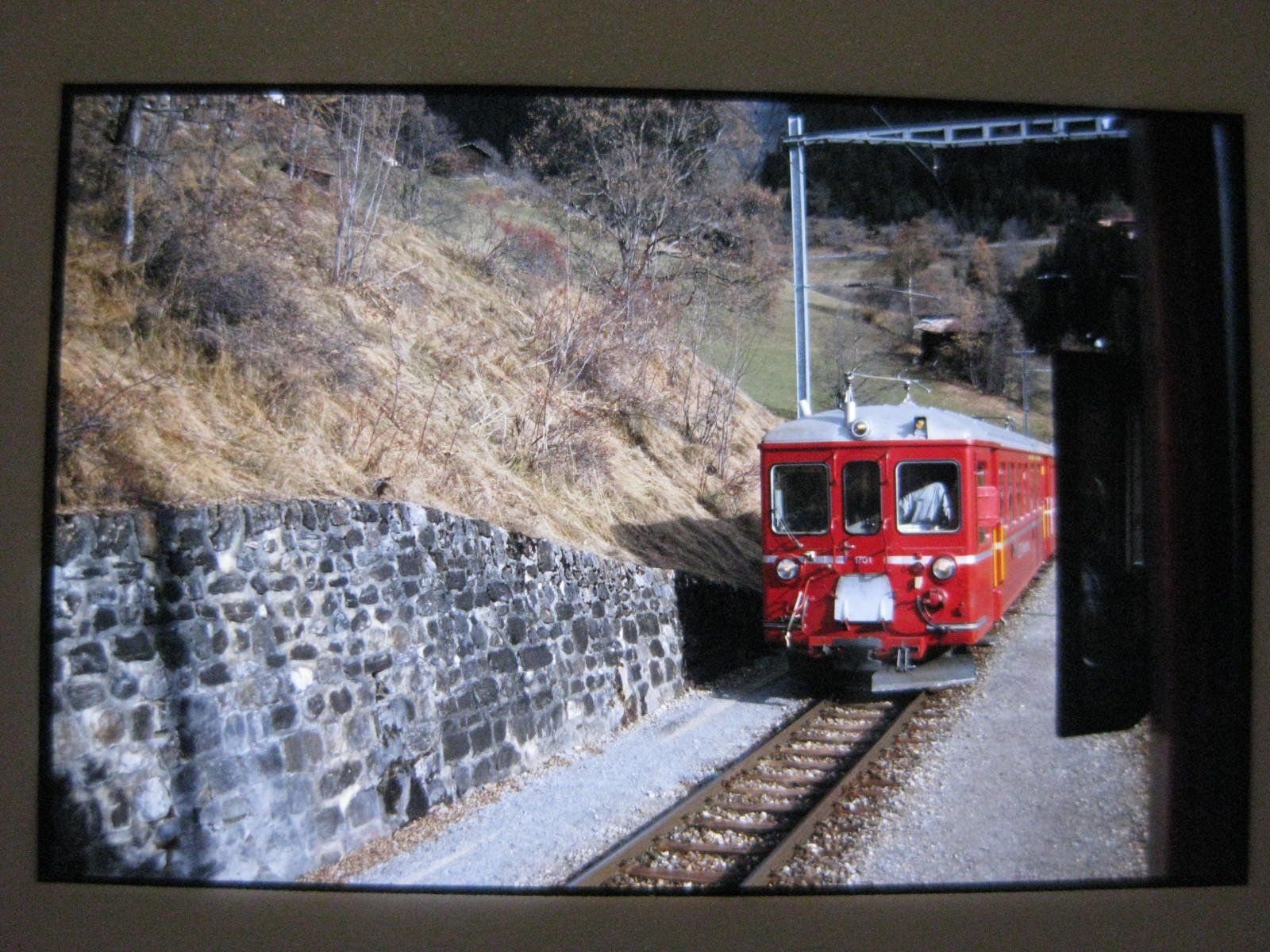 Dia: Peist 1997, Rhätische Bahn RhB, ChA, Sie kaufen ein Ori (Neu ...