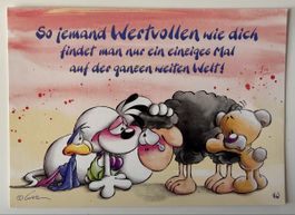 Sammler-Postkarte Diddl Nr. 13, Diddl is back, Top 🔝🐭
