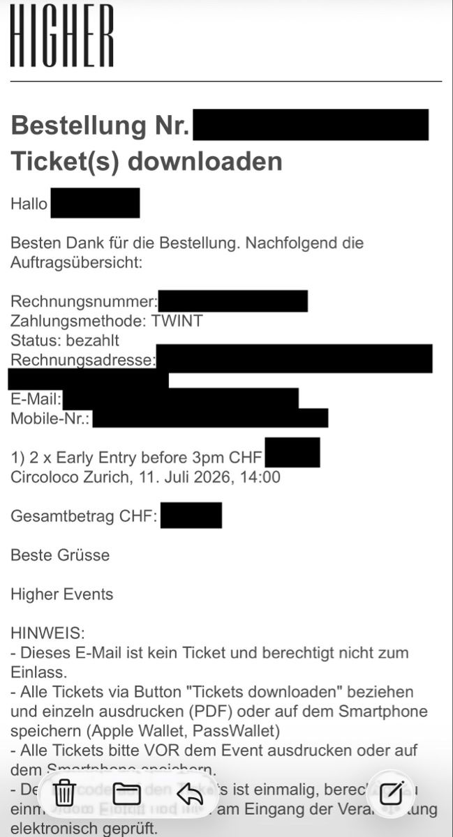 Tickets: 2 x Circoloco Albisgüetli Tickets – Neu und originalverpackt aus Oberwil-Lieli von Ricardo_r323 1