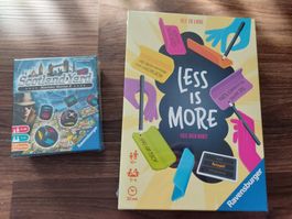 Ravensburger Scotland Yard+Less is More NEU