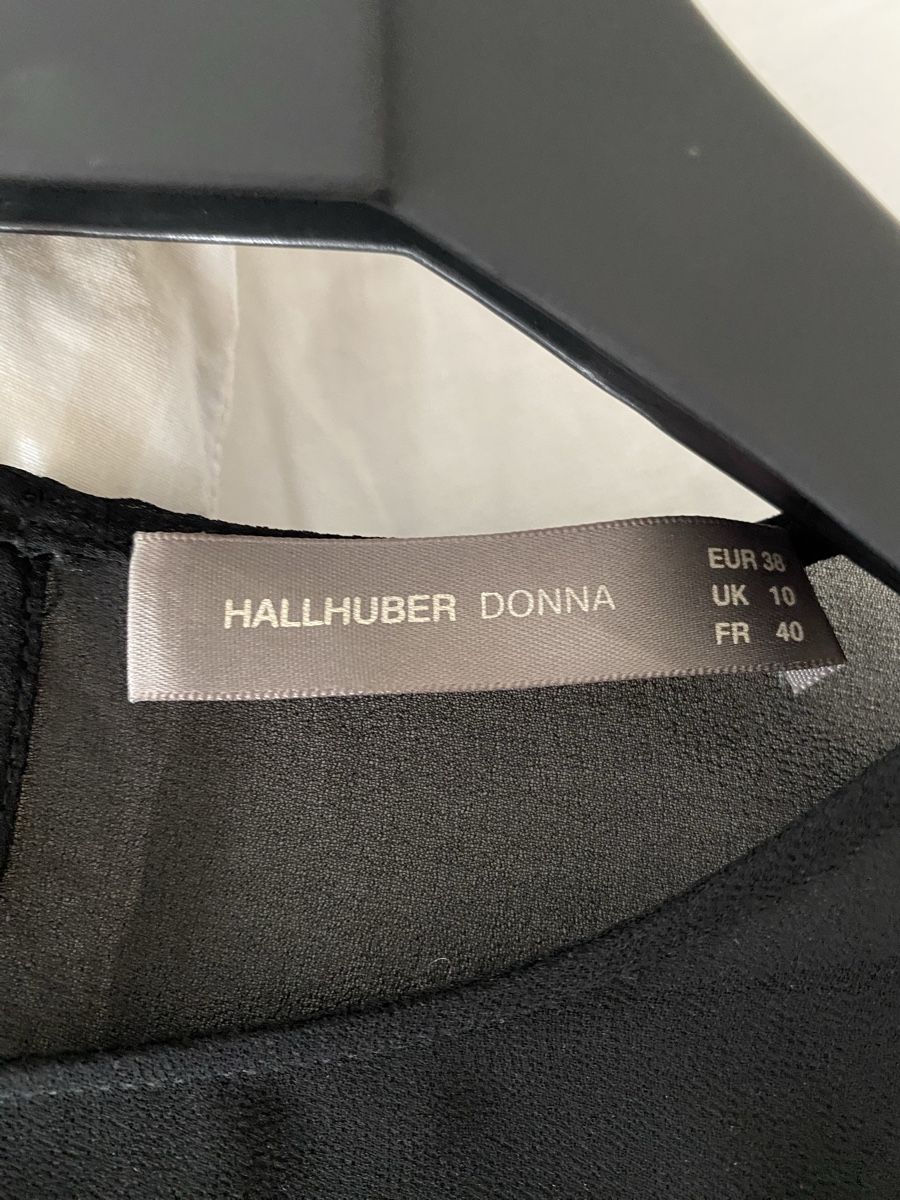 Camicette: Halluber Elegant Black Sheer Blouse Size 38 – Nuovo (secondo la descrizione) da Horgen venduto da ste_jwm7 2
