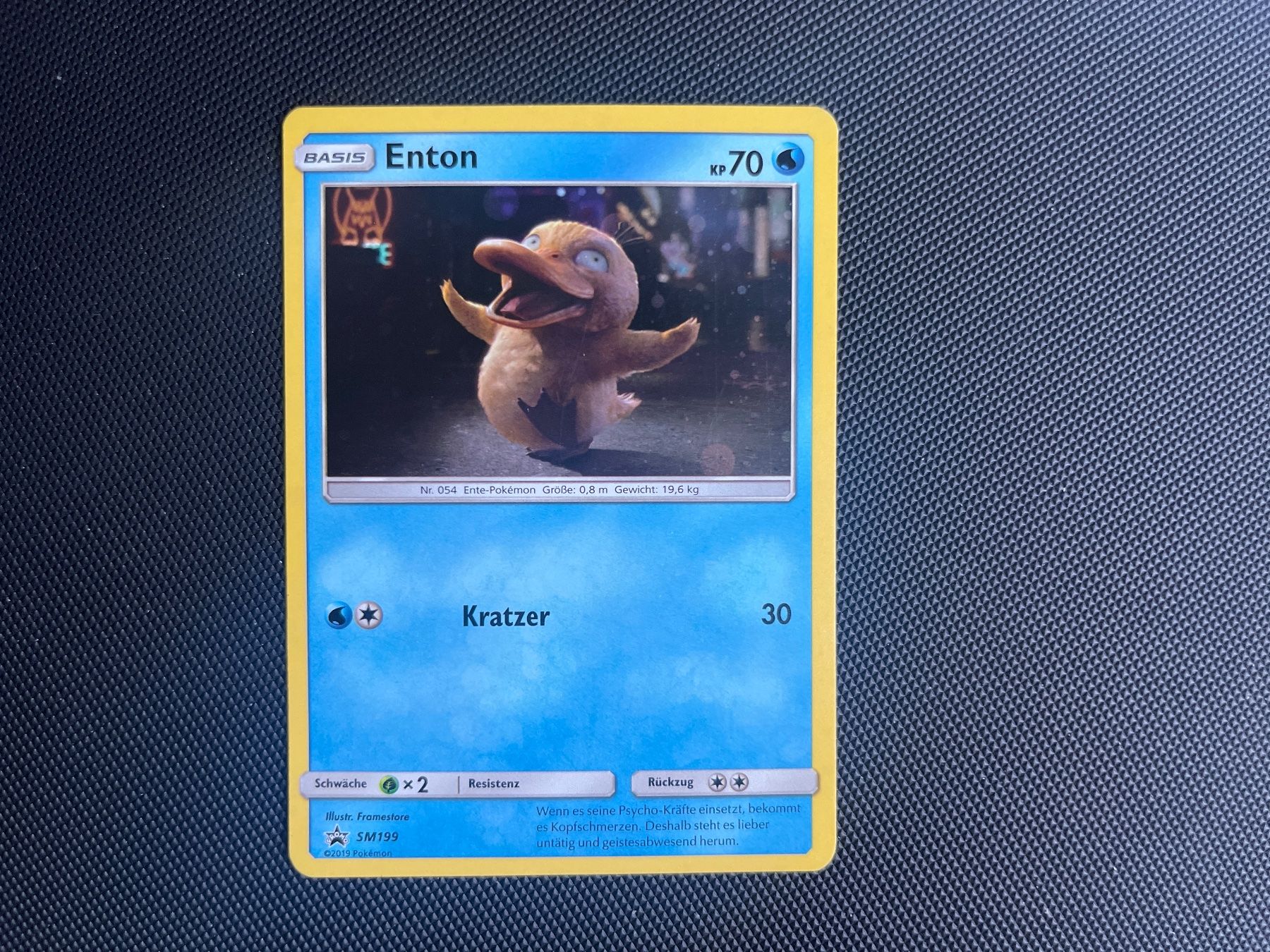 Pokémon Carte collezionabili: Pokemon Enton Promo SM 199 – Usato da Wabern venduto da Collectfun