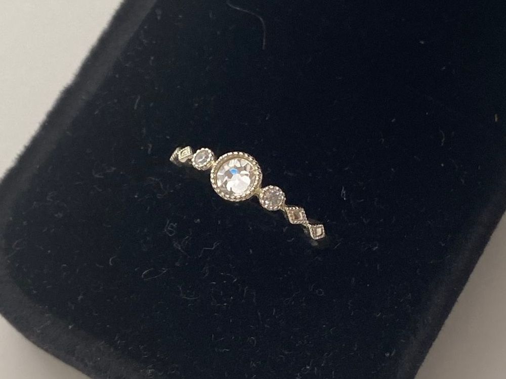 Anelli: Silver 925 Solitär Zirkonia Ring – Nuovo (secondo la descrizione) da Givisiez venduto da dor_xb9k 1