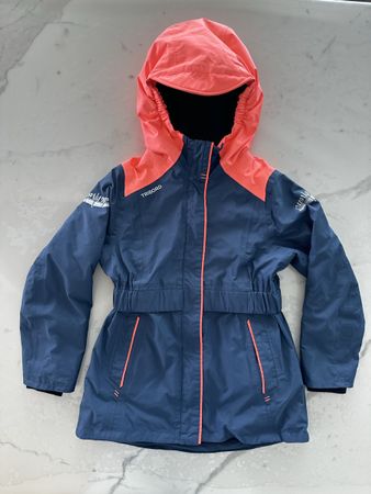 Veste mi-saison Tribord bleu/orange 6 ans 122cm
