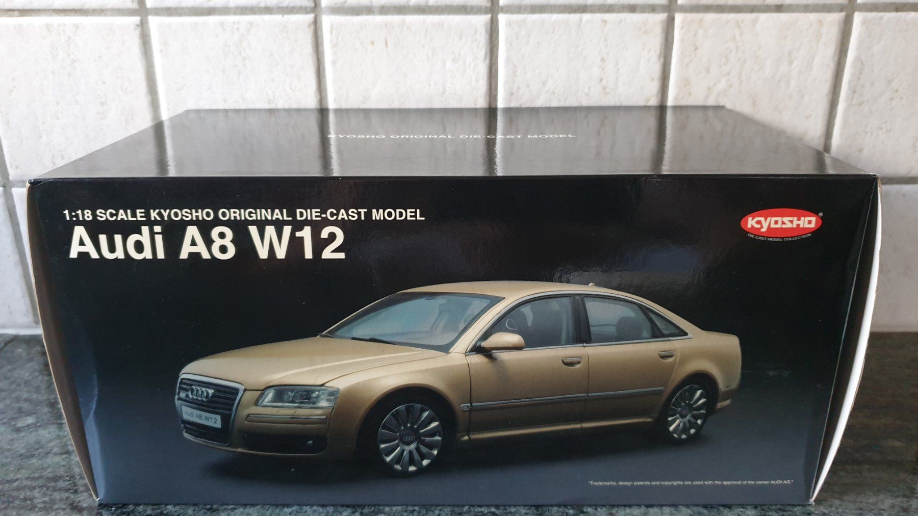Audi Modellautos: AUDI A8 W12 / KYOSHO 1:18 TUNING – Neu und originalverpackt aus Wengi b. Büren von Ot1000 7