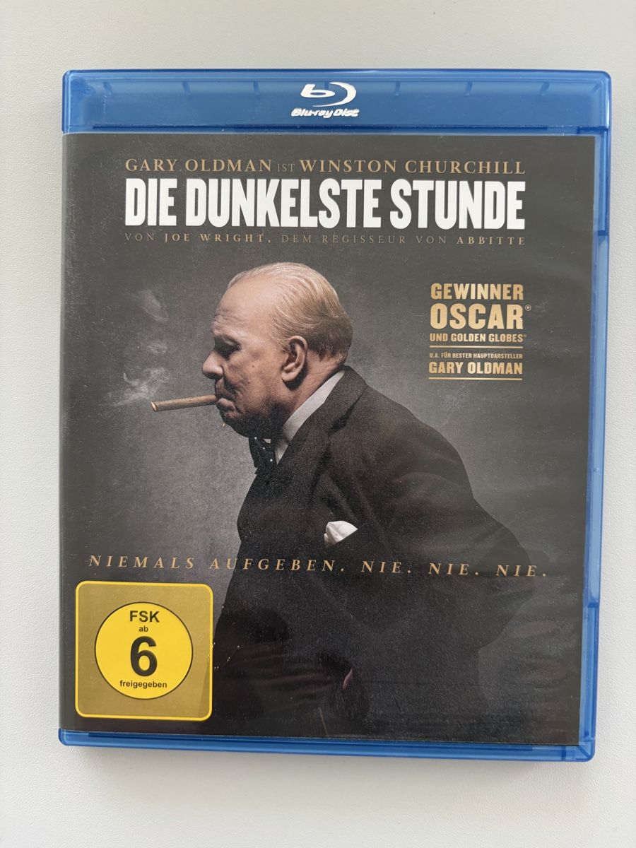 Alle DVDs: Die dunkelste Stunde - Blu-ray – Gebraucht aus Ibach von Salem7