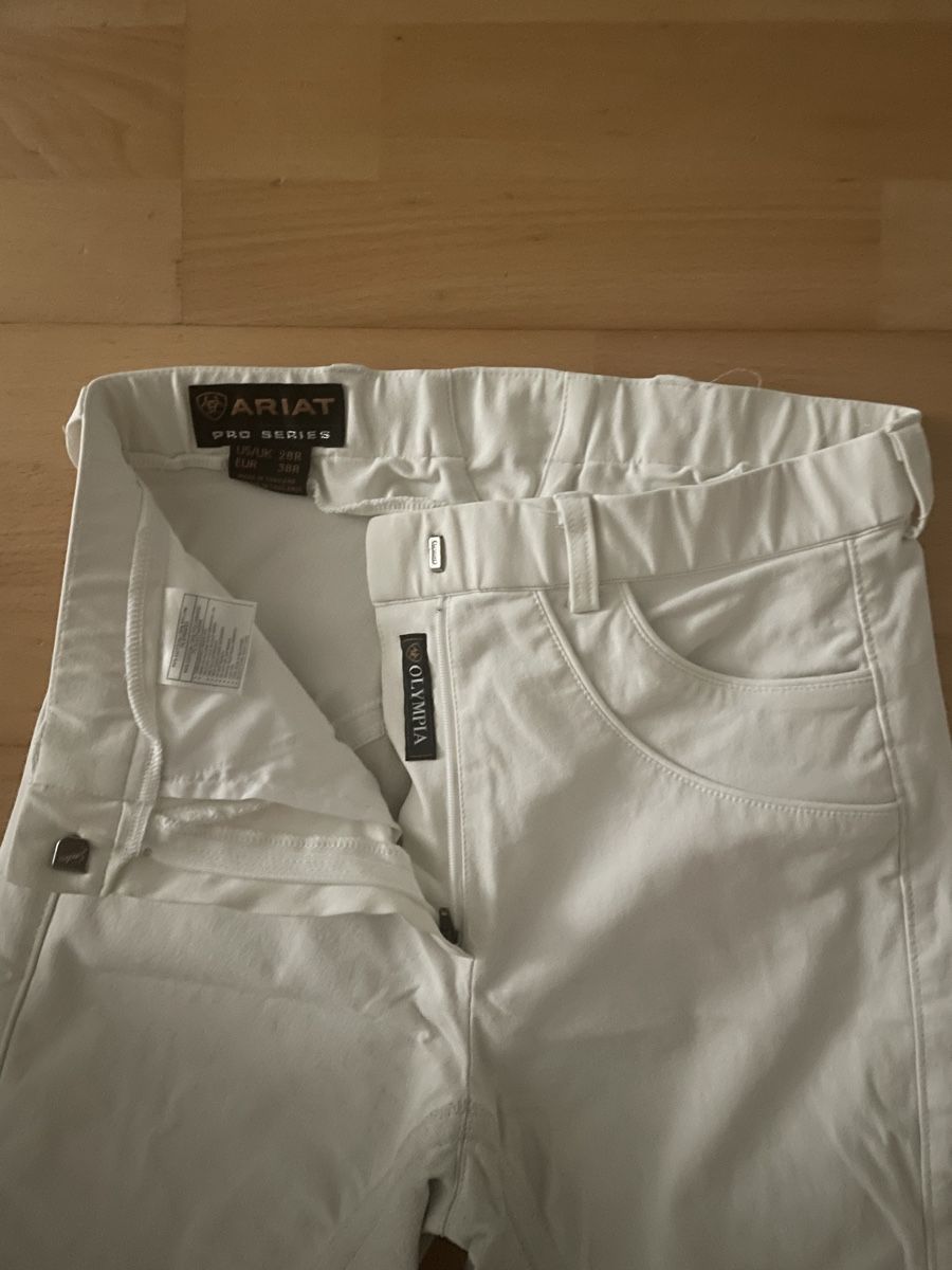 Hosen: Reithosen weiss Gr. 38 – Gebraucht aus Münchenstein von Kapris 2