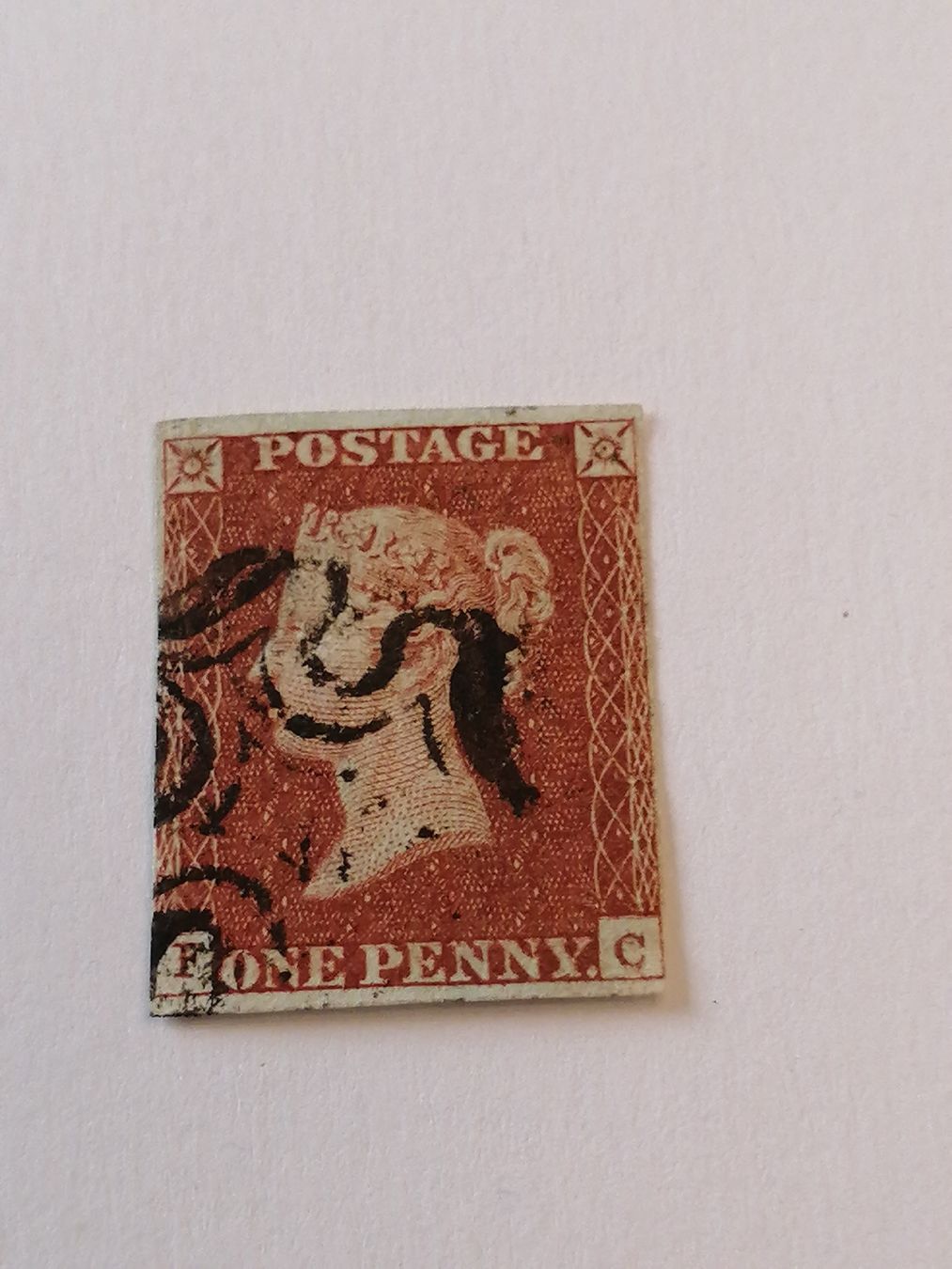 Tutti i francobolli: One Penny Red 1841  – Usato da Happerswil venduto da tschergi