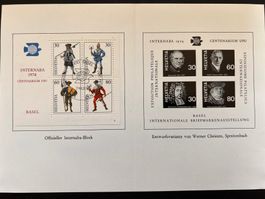 Entwurf zu Internaba-Block 1974 m. Block  (2293)
