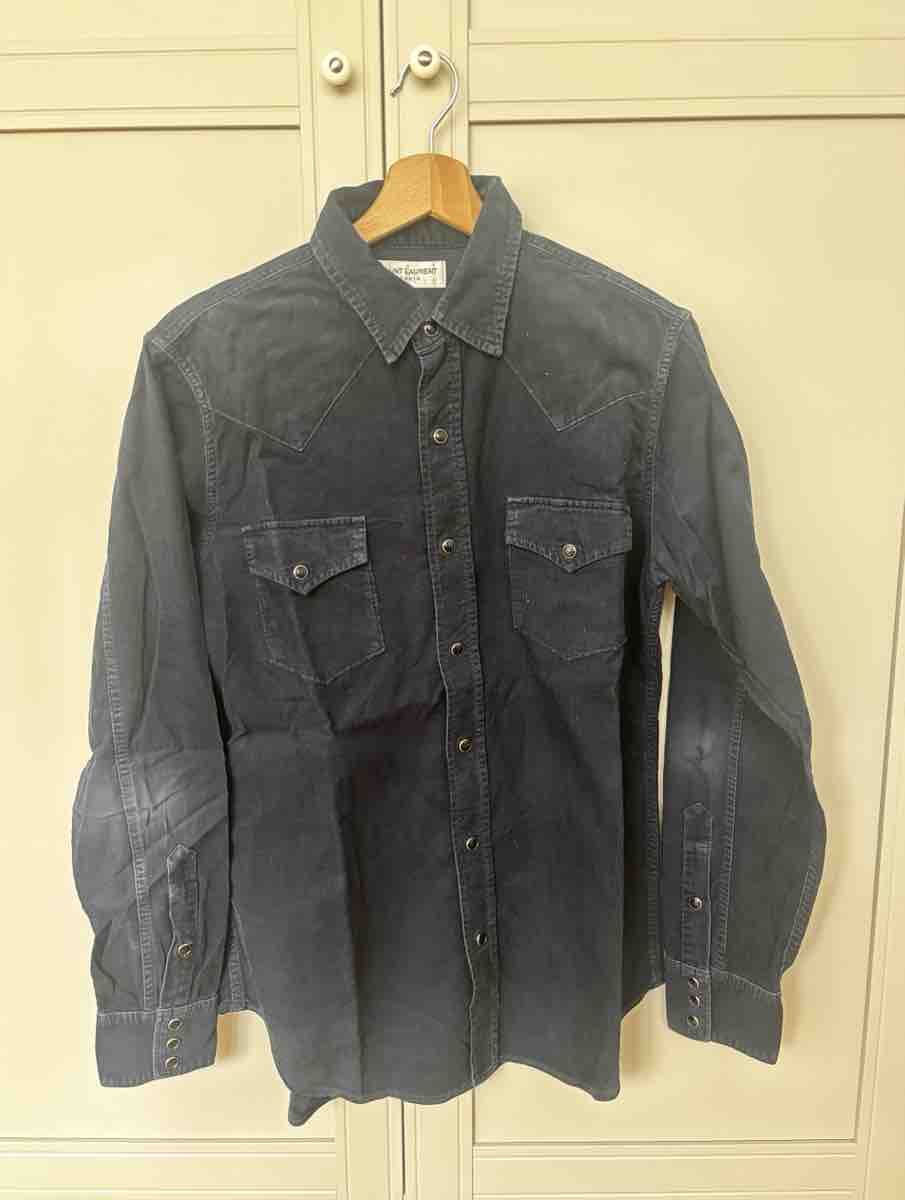 Saint Laurent Camicie: Saint Laurent Hemd (M) – Difettoso da Zürich venduto da nowaistplease