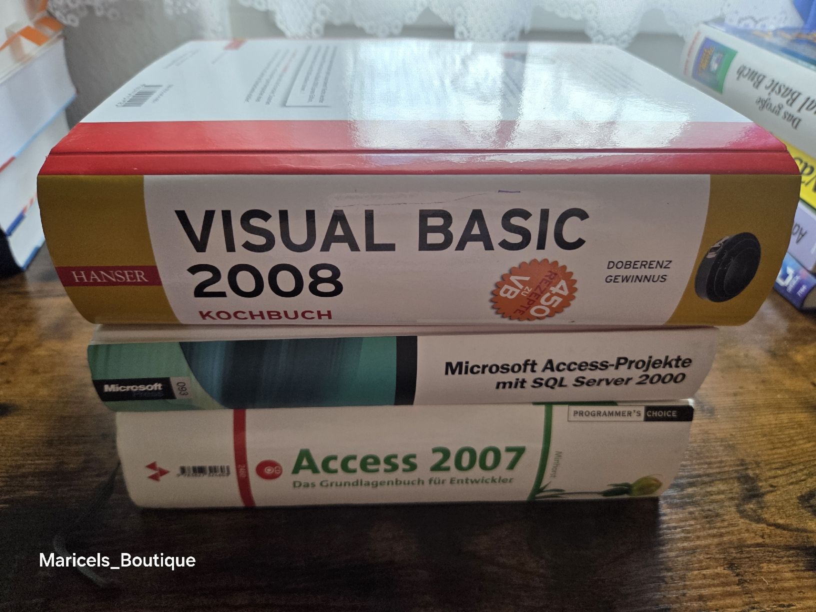 Livres: IT Books: Access 2007, SQL Server 2000, VB 2008 – D'occasion à Winterthur par Maricels_Boutique 5