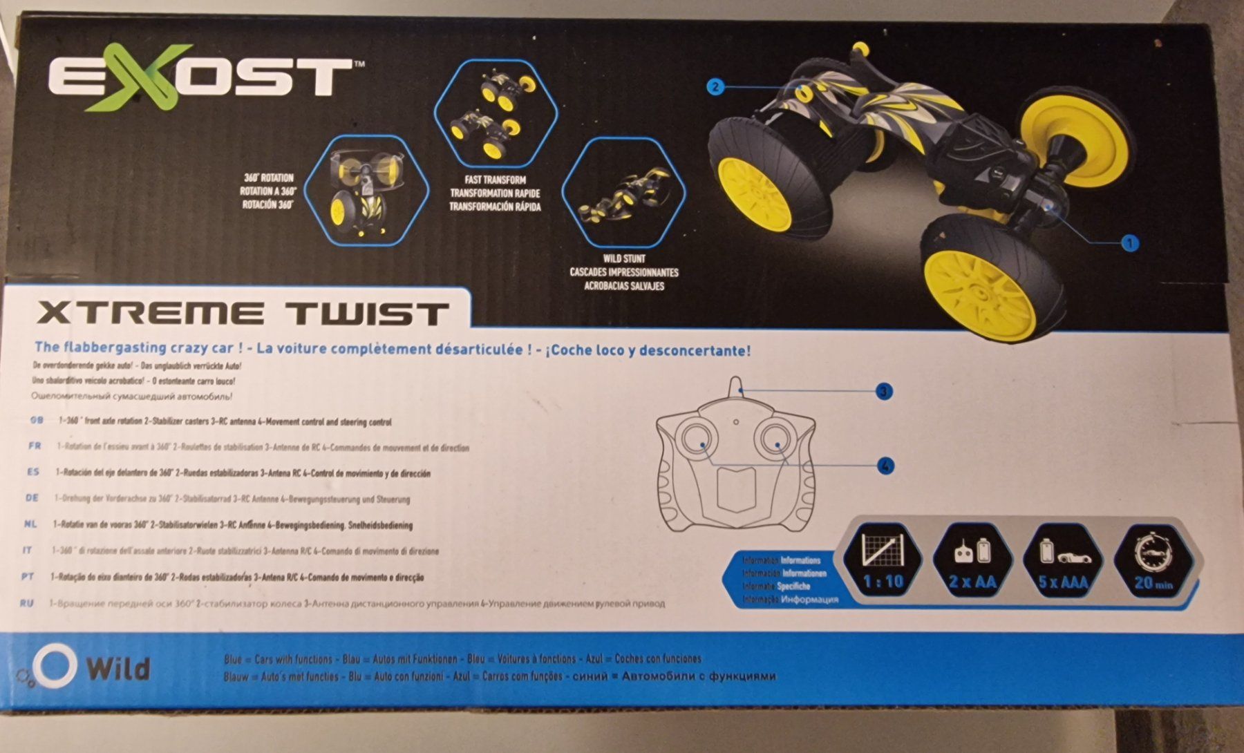 RC Modellbau: Exost Xtreme Twist Ferngesteuertes Auto Neu – Neu und originalverpackt aus Oberuzwil von aseinkaufswelt 2