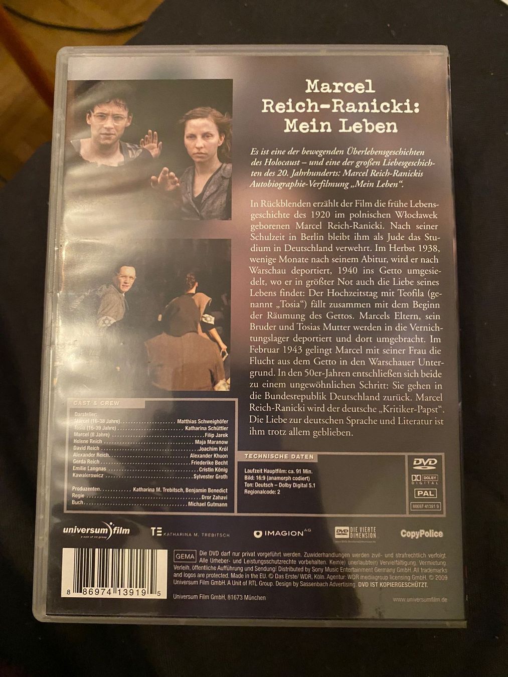 Tutti i DVDs: DVD "Marcel Reich-Ranicki: Mein Leben" – Nuovo (secondo la descrizione) da Bern venduto da jbern3012 1