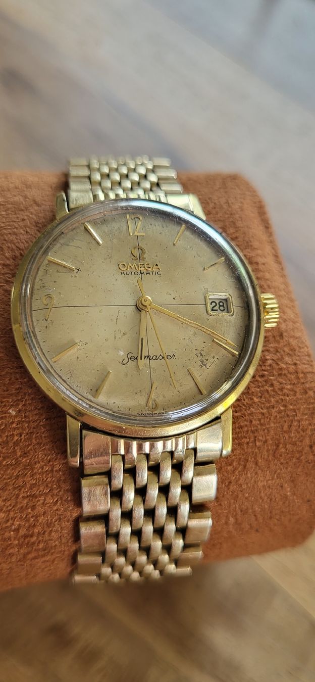 Omega Orologi: Omega Seamaster Automatic Date - 14770 - Cadran rare – Usato da Boll venduto da BollArtAntik