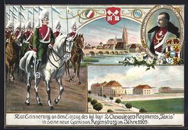 Regensburg, Einzug des Kgl. Bayr. 2. Che
