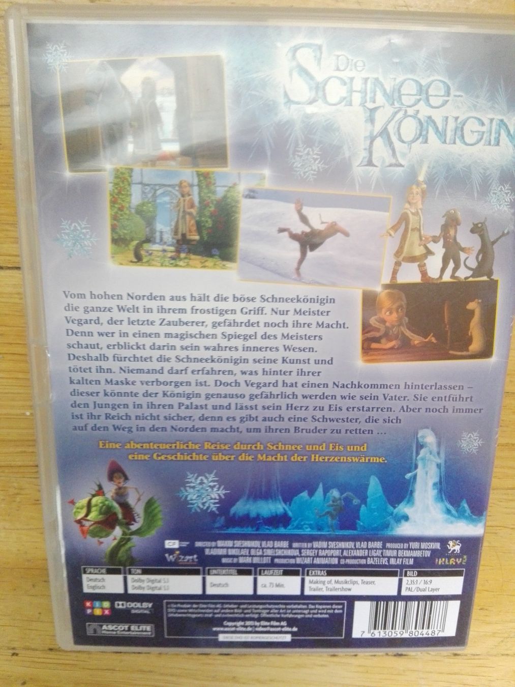 Tutti i DVDs: Die Schneekönigin (1 - 3)               -deutsch & englisch- – Usato da St.Gallen venduto da elk2023 2