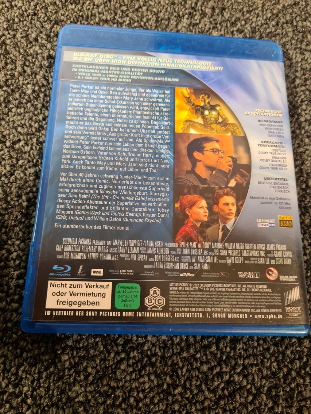 Tutti i DVDs: SPIDER-MAN – Usato da Ruswil venduto da jan_bxl5 1