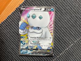 Pokemon Flampivian Fullart Farbenschock NM