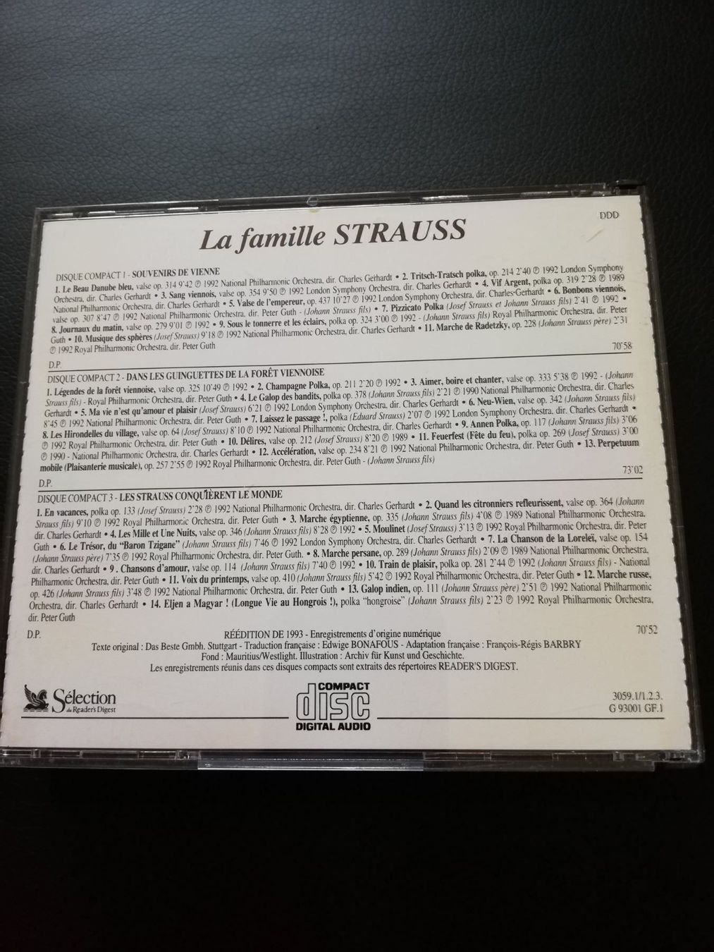 CDs: LA FAMILLE STRAUSS – D'occasion à Bionnens par Meg011 3
