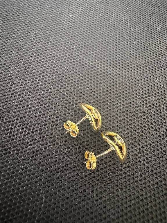 Orecchini pendenti & Orecchini a lobo: Boucles d'oreilles en or 9 carats – Usato da Prangins venduto da heima00 1