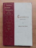 Exlibris (Bucheignerzeichen) - Walter von Zur Westen