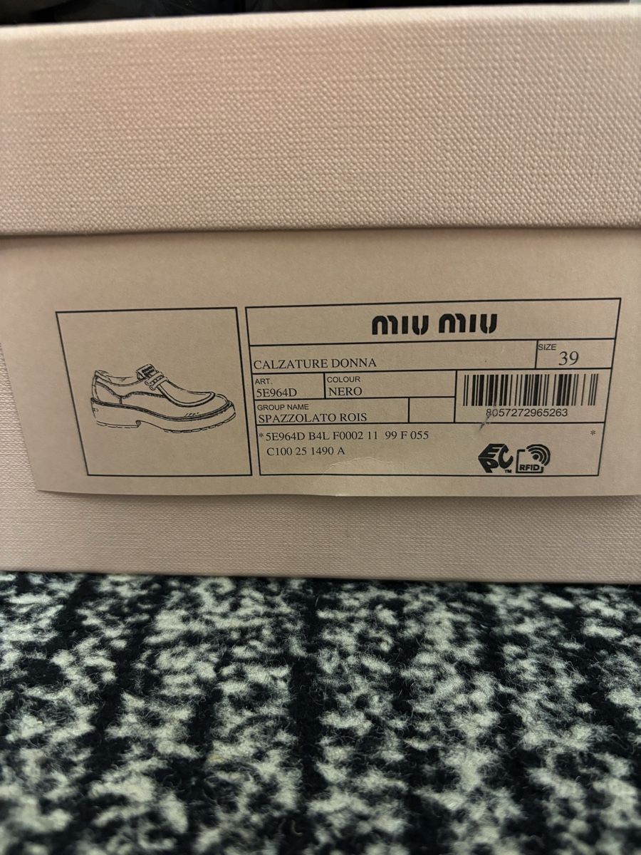 Miu Miu Scarpe da donna:  Miu Miu Schnürschuhe  – Nuovo (secondo la descrizione) da St.Moritz venduto da MonikaG08 3