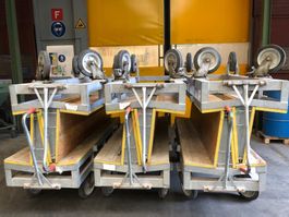 Werkstatt Transportwagen Plattenwagen Steinbearbeitung