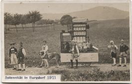 BURGDORF BE 1911 Solennität / Michel Schüpbach / Apotheke ?
