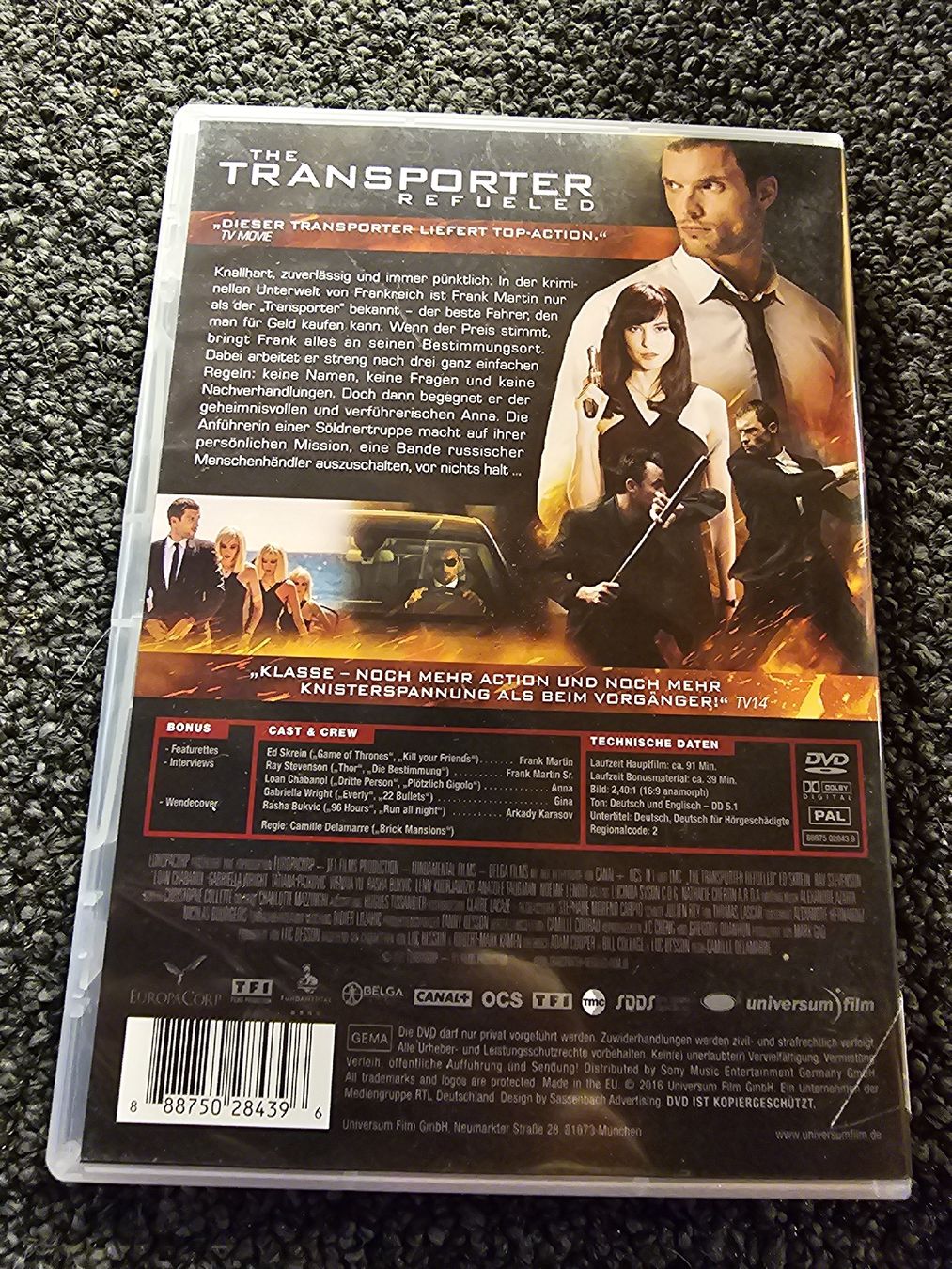 Tutti i DVDs: The Transporter Refueled (21403) – Usato da Ruswil venduto da jan_bxl5 1