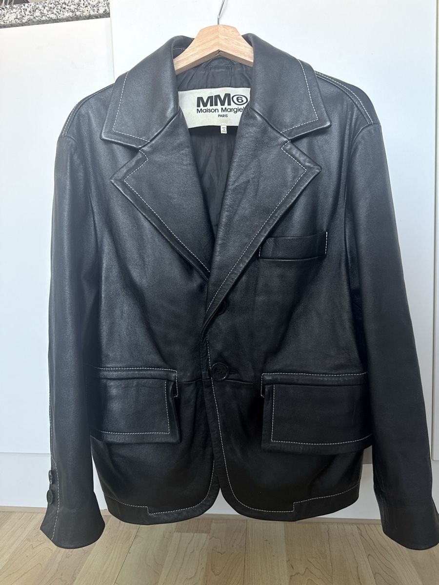 Maison Margiela Giacche: Maison Margiela leather jacket – Usato da Bern venduto da sab_j69p 3
