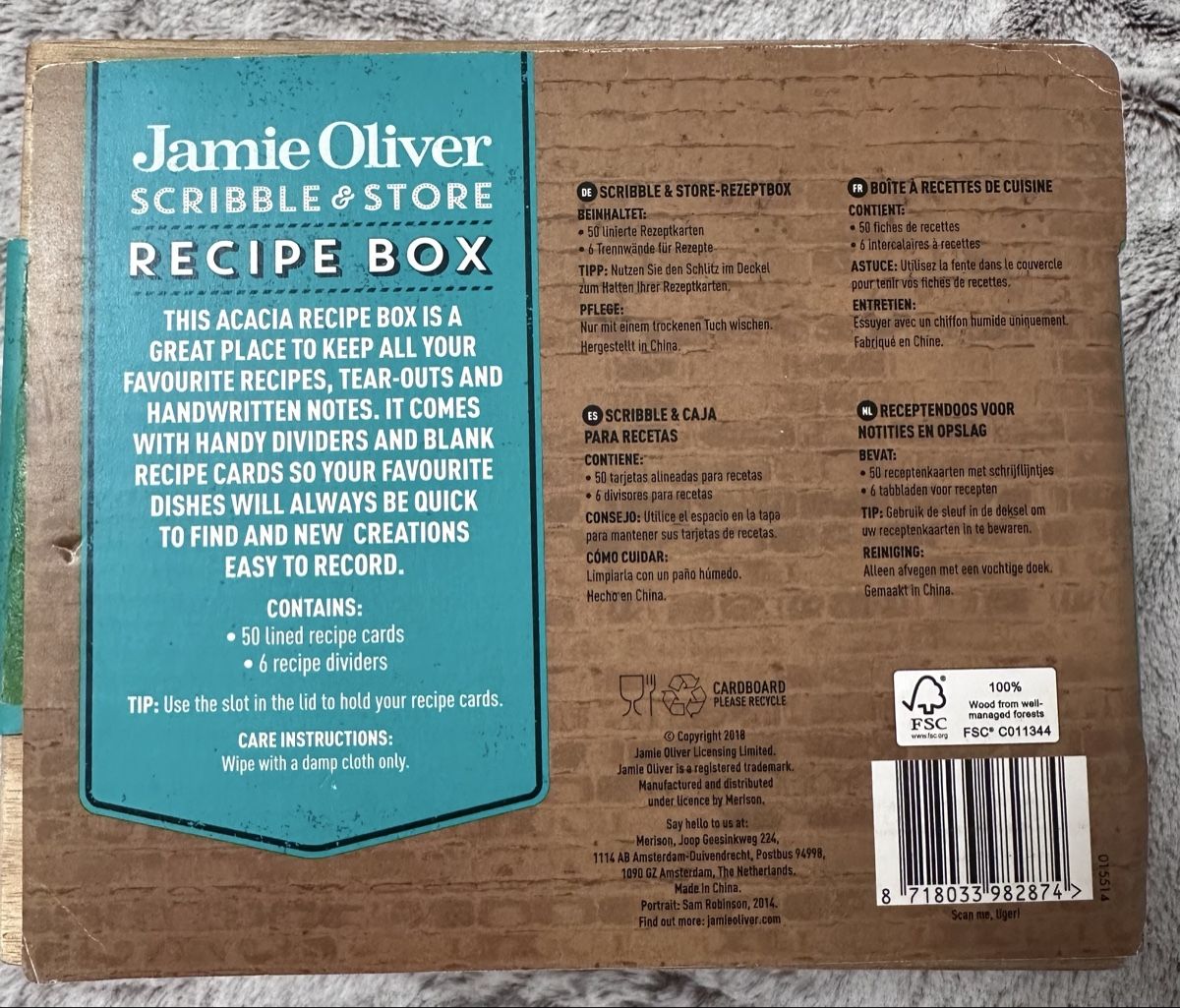 Sistemi di archiviazione: Jamie Oliver Rezeptbox Neu! – Nuovo e nell'imballaggio originale da Dulliken venduto da kal_7tdn 4