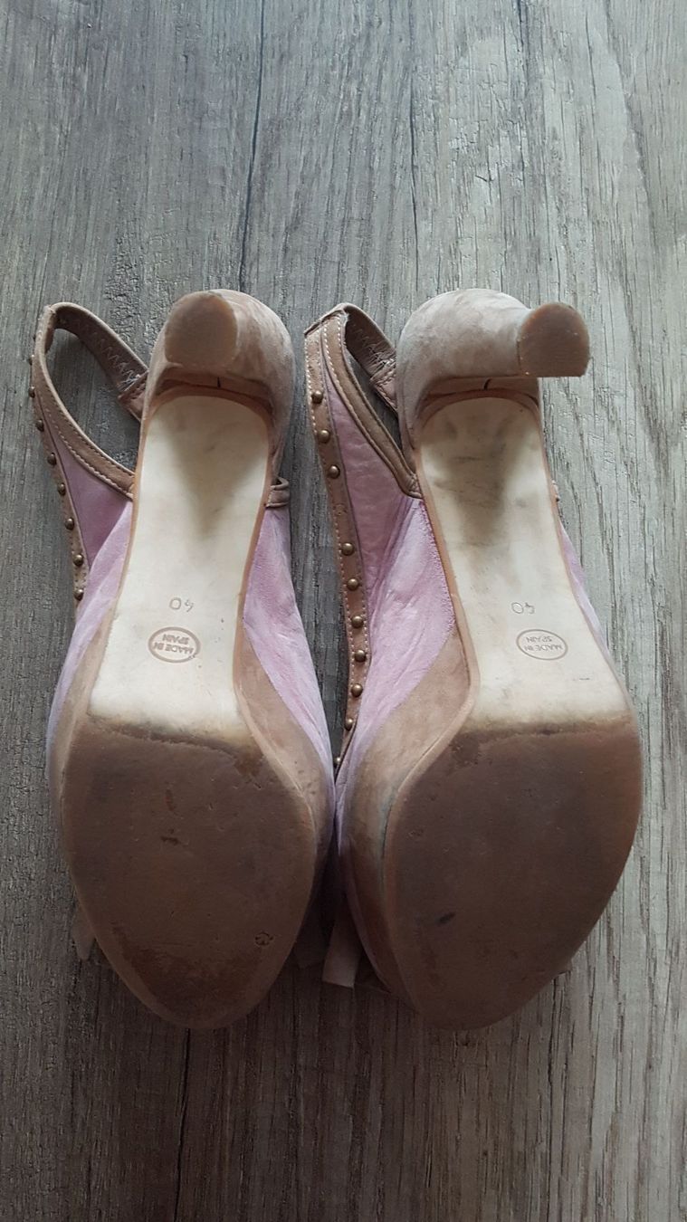 Damenschuhe: Leder Pumps / Schuhe – Gebraucht aus Schöfflisdorf von CrRG21 3