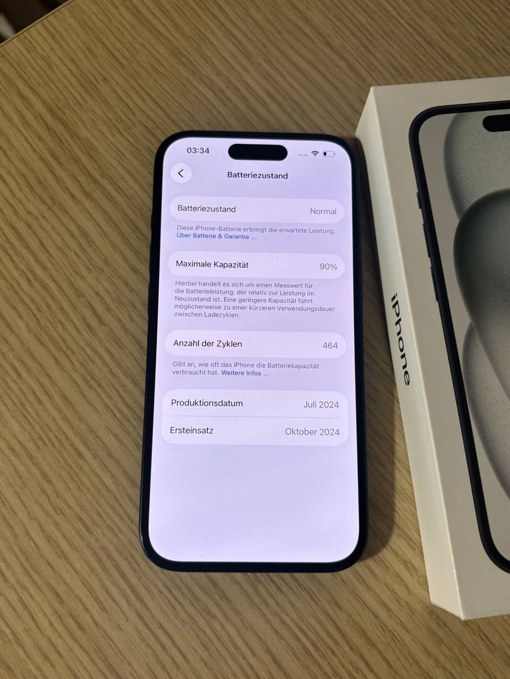 Apple Telefoni cellulari / Smartphones: iPhone 15 128 GB – Usato da Naters venduto da vir_8t9z 2
