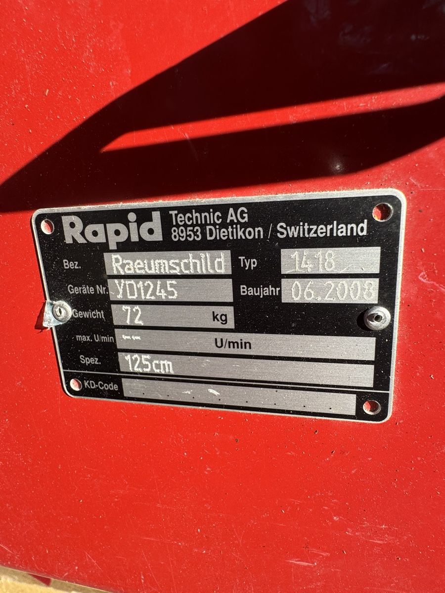 Sgombero neve: Schneepflug zu Rapid – Usato da Gstaad venduto da raa_tj8d 5