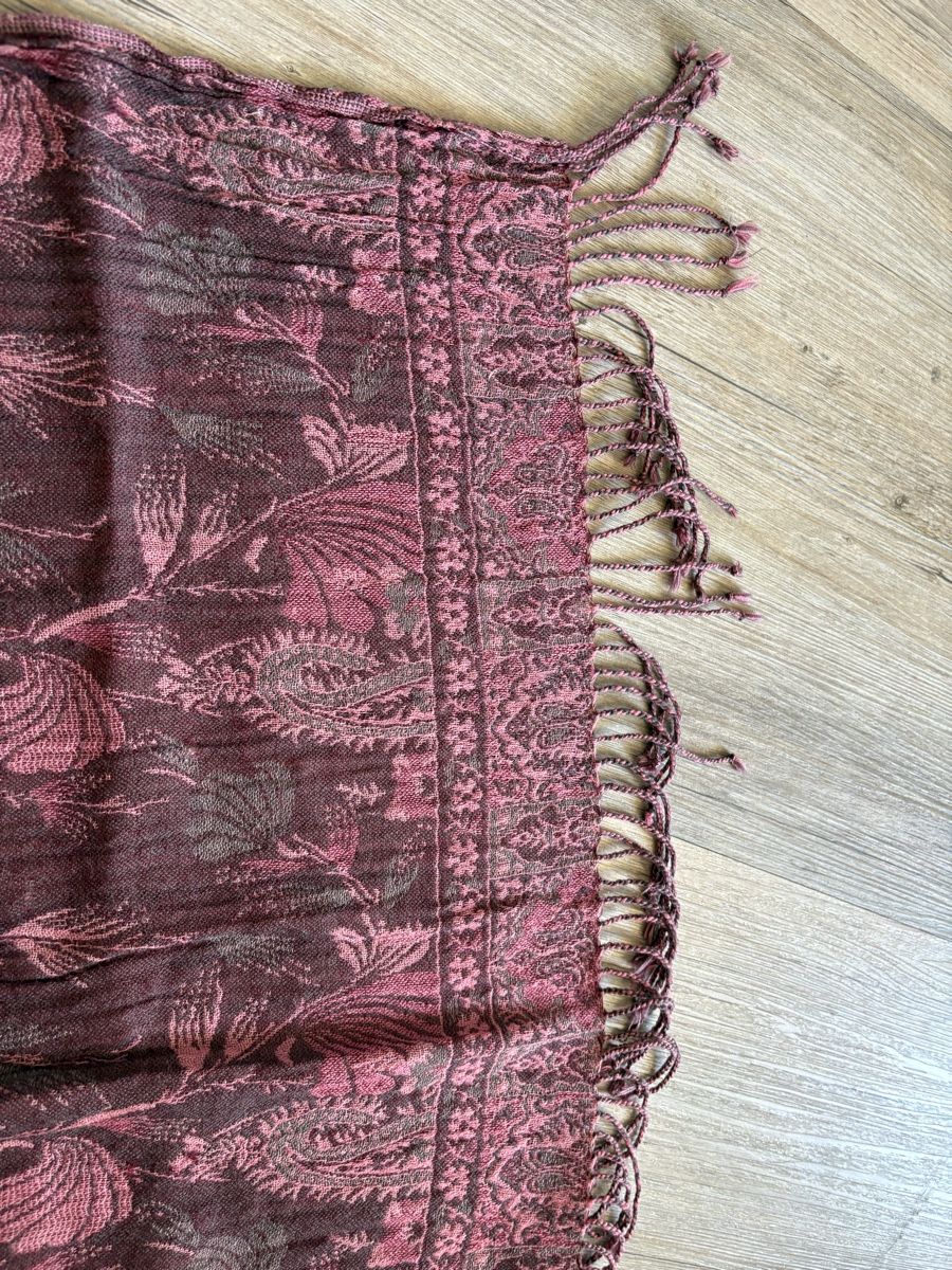 Foulards, Tücher & Schals: Écharpe, vintage , réversible  - 190x80cm – Gebraucht aus Zweisimmen von Domii 5
