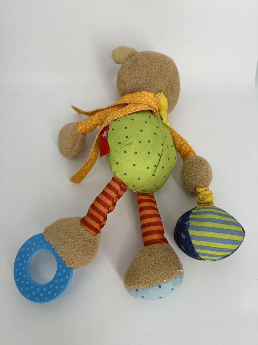 Sigikid Spielzeuge: Sigikid Greifling Bär mit Beissring und Rassel  – Gebraucht aus Auenstein von moin. 1