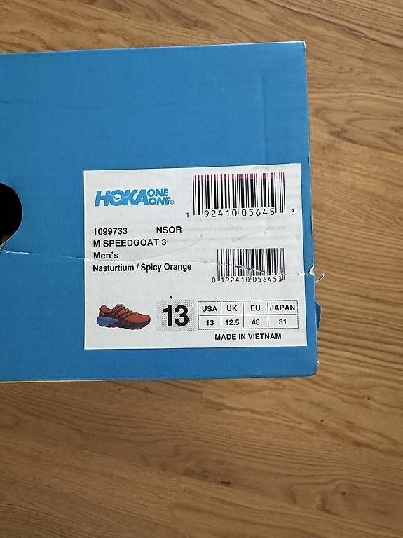 Hoka One One Scarpe da uomo: Hoka Speedgoat 3 NEU – Usato da Reinach BL venduto da tomh79 1