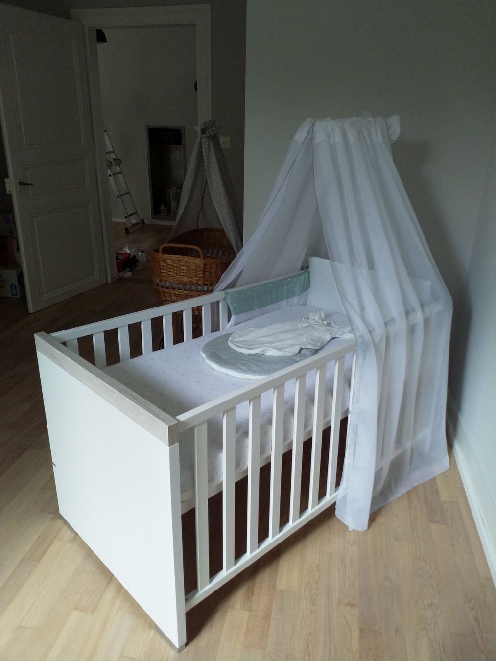 Bettwäsche: Kinderbett Nestchen Sterne mintgrün – Neu (gemäss Beschreibung) aus Gossau SG von nad_w6ff 7
